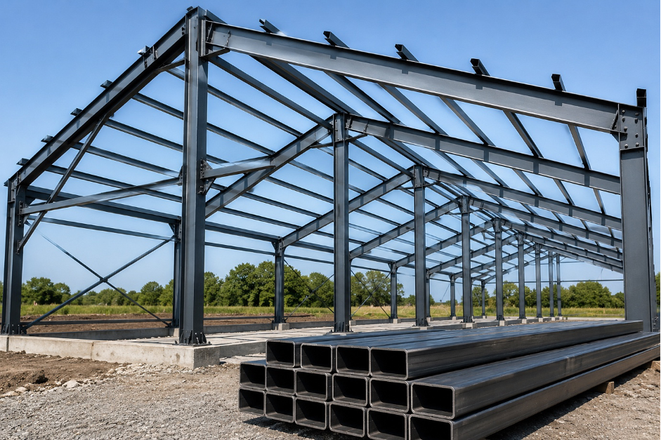 Țeavă rectangulară cu diferite dimensiuni pentru structuri metalice portante