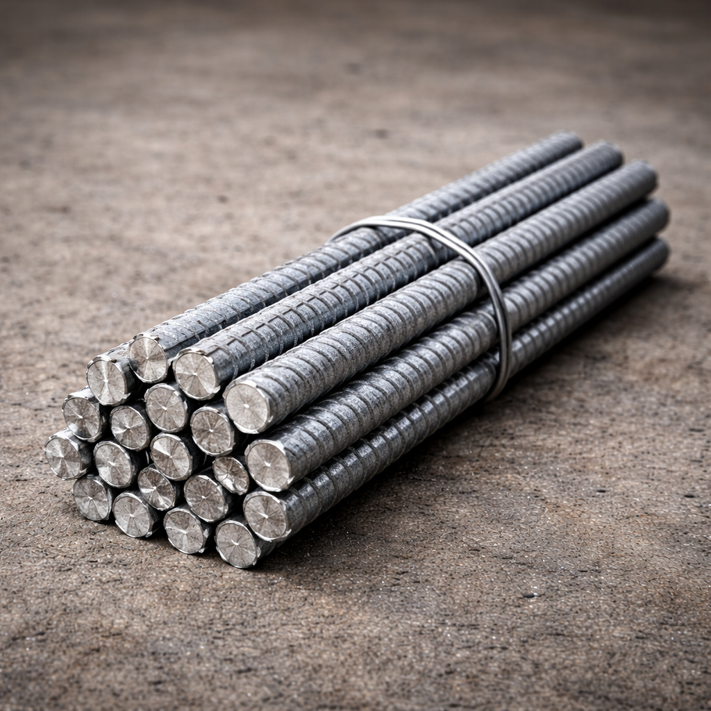 FIER BETON B500C Ø7mm – BARA 12 METRI