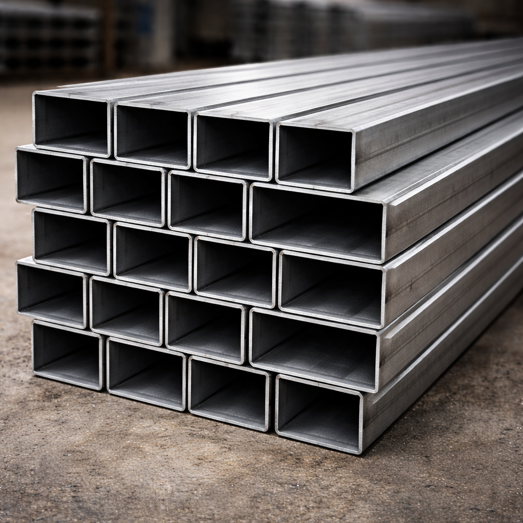 TEAVA RECTANGULARA OTEL (100x50x3mm) - LUNGIME 6 METRI